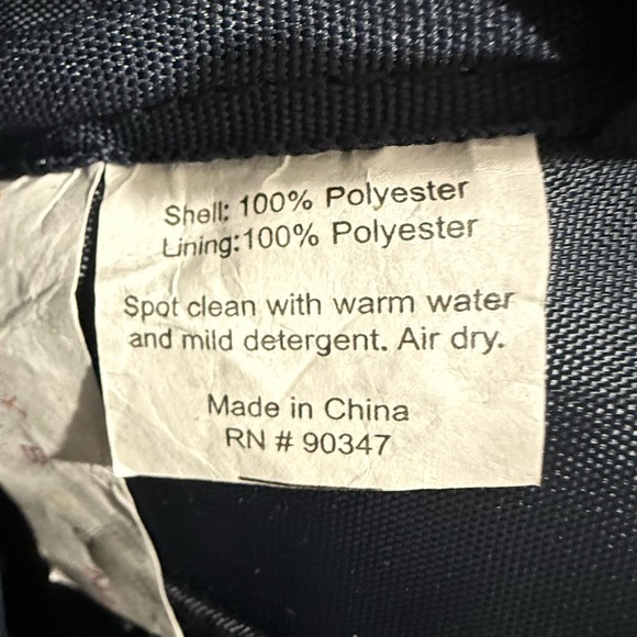 🌺 BB GEAR Navy Blue and Gray Diaper Bag Backpack - Picture 15 of 16